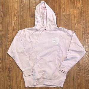 Anti Social Social Club Light Pink Hoodie